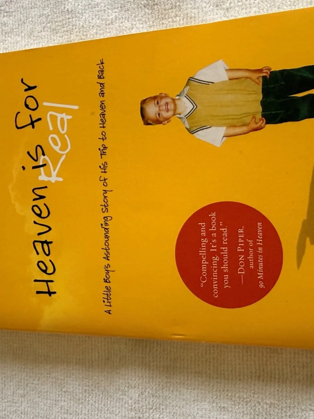 Lot 3 NDE Books - Heaven Is For Real Embraced By The Light 90 Minutes In Heaven